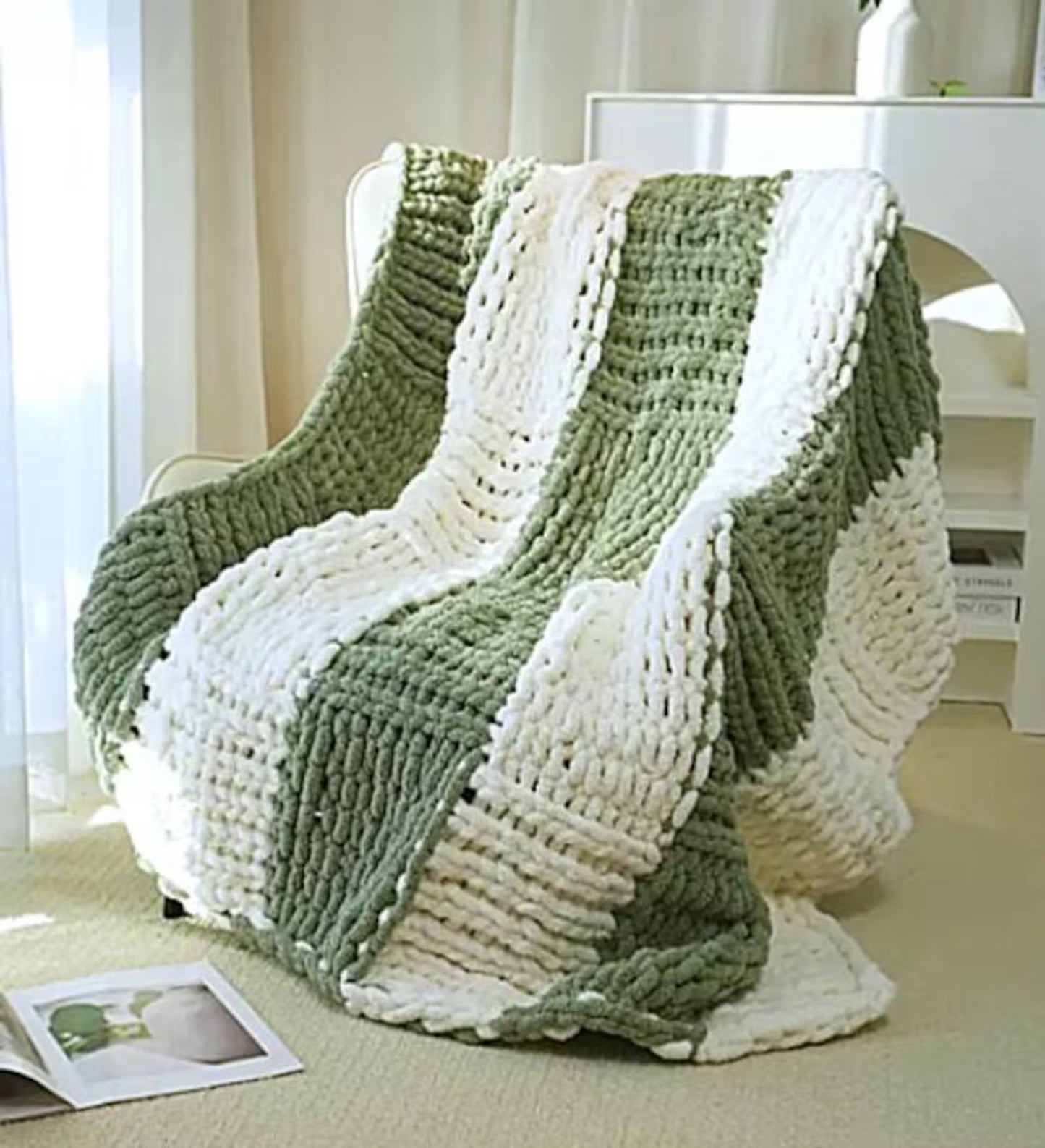 Custom Chunky Throw Blanket