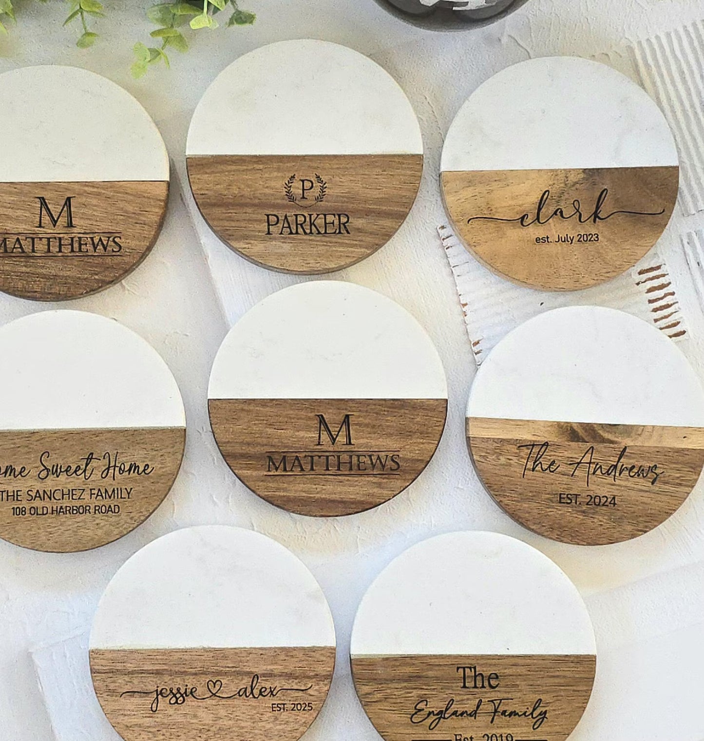 Custom Gift Basket – Marble Board + Kitchen Essentials