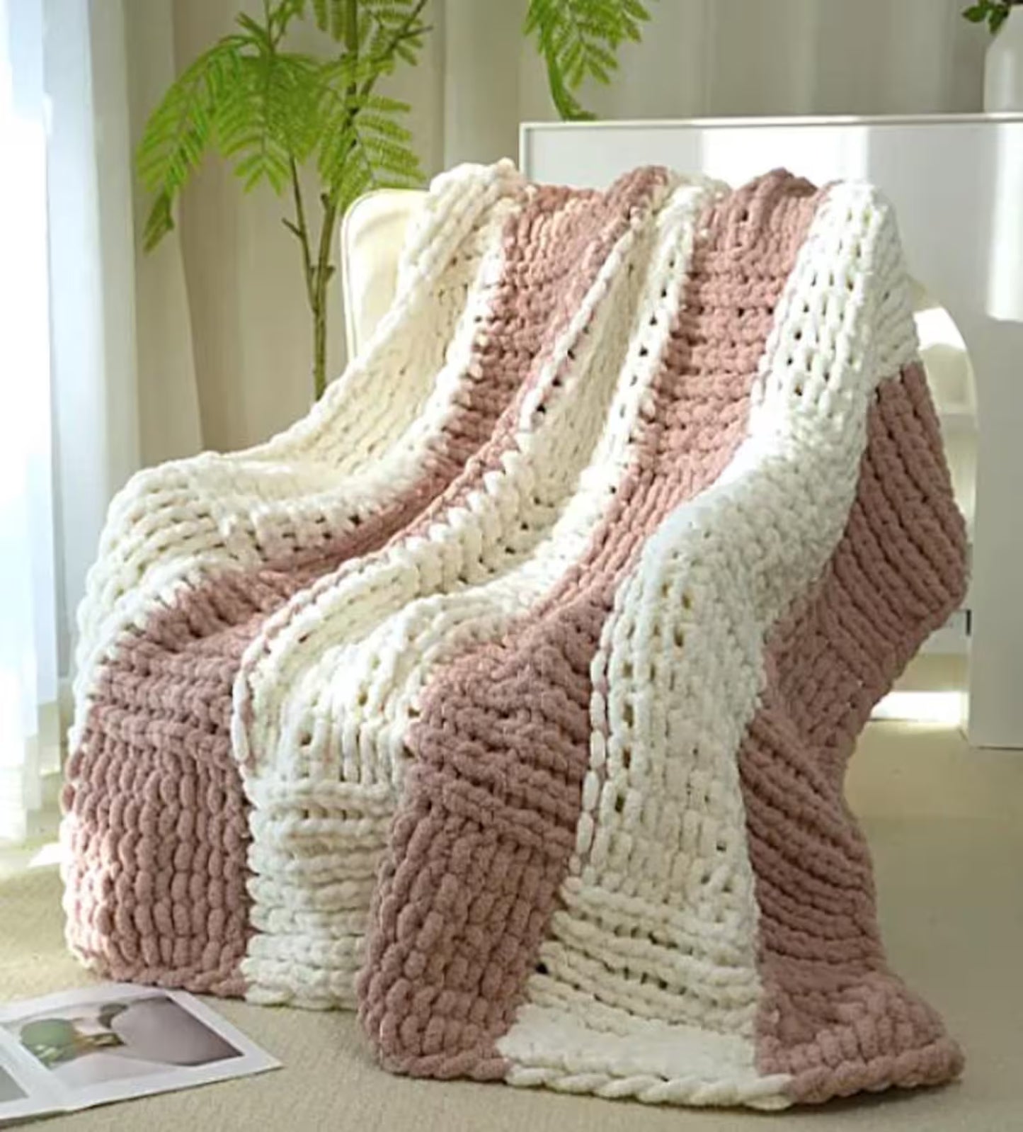 Custom Chunky Throw Blanket