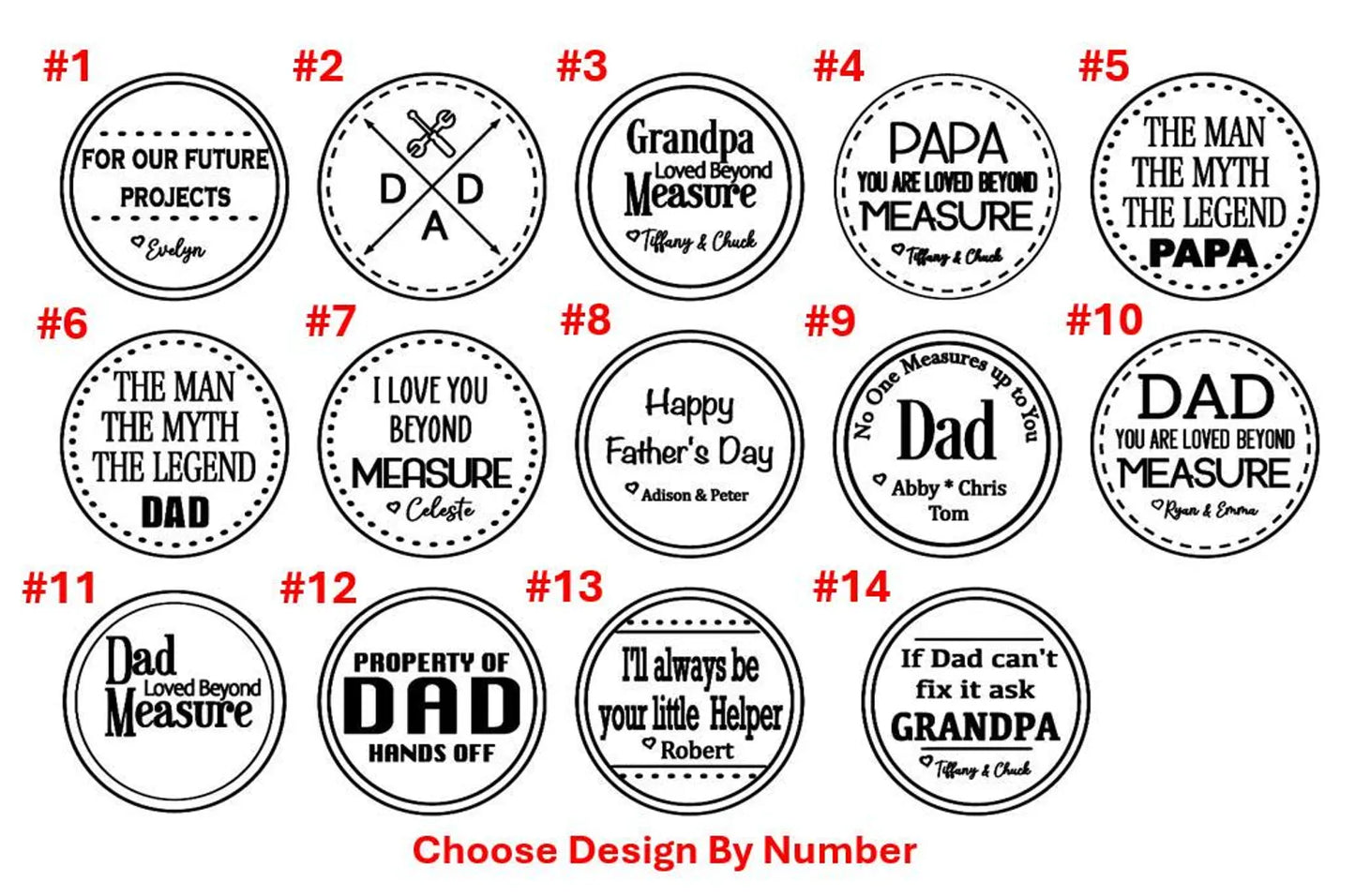 Personalized Tape Measure With Engraved Leather Patch