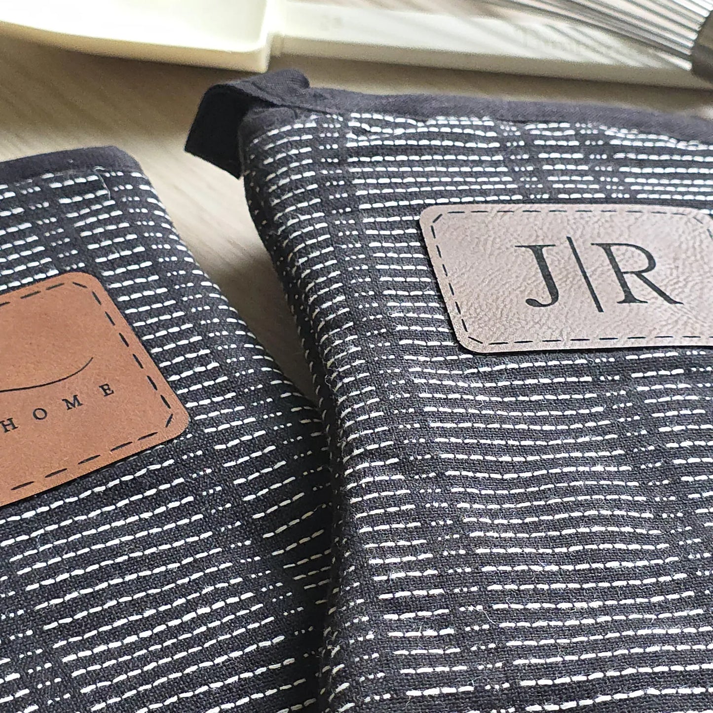 Personalized Oven Mitt & Kitchen Towel Set