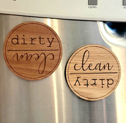 Dishwasher Dirty Clean Magnet